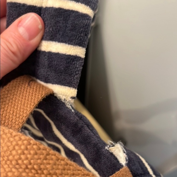 Mossimo Striped Navy and White Backpack - Picture 4 of 7